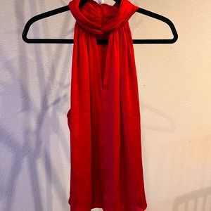 Vibrant red dressy too